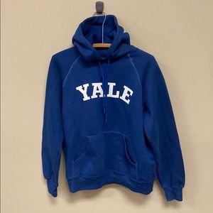 Vintage Yale hoodie sweatshirt